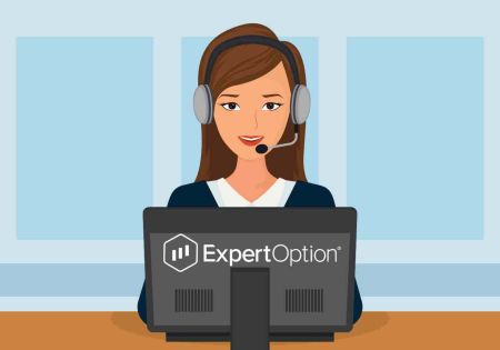 Как да се свържете с поддръжката на ExpertOption