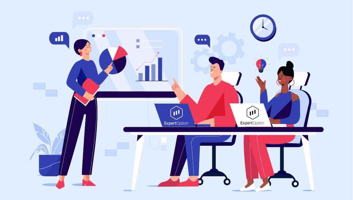 Bagaimana untuk Log Masuk dan mula berdagang Opsyen Binari di ExpertOption