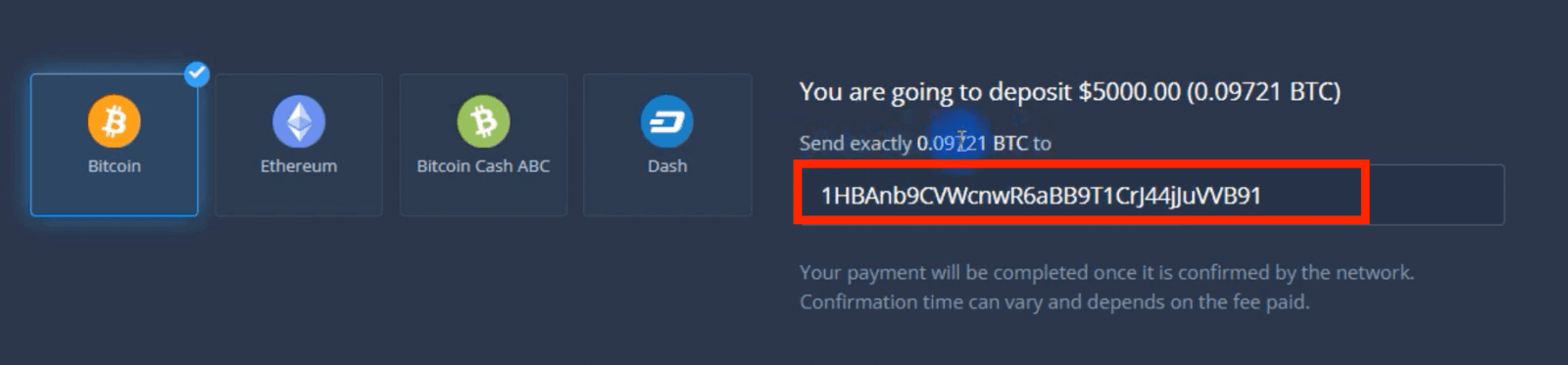 ฝากเงินใน ExpertOption ผ่านบัตรธนาคาร (Visa / Mastercard) การชำระเงินทางอิเล็กทรอนิกส์ และ Cryptocurrency ในมาเลเซีย