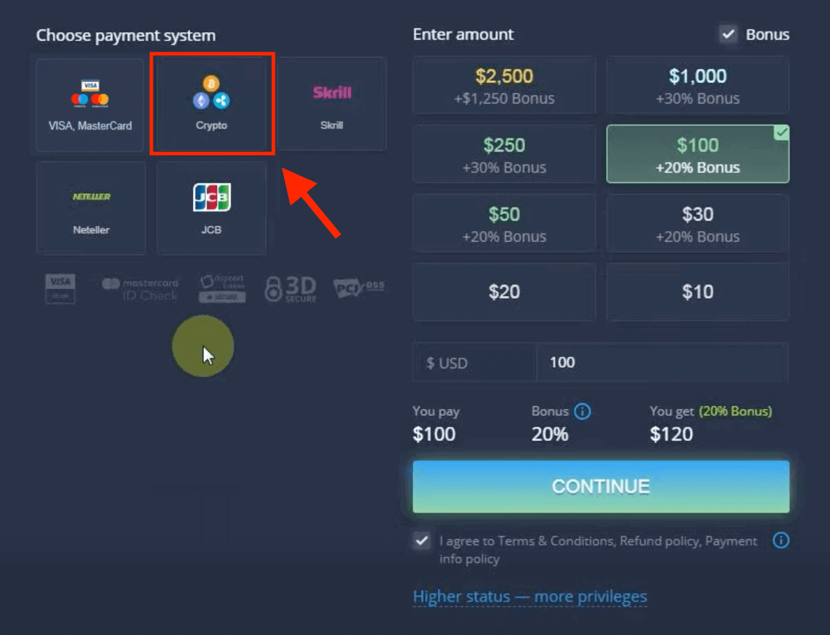 ExpertOption جمع فلپائن: کارڈز، ای بٹوے اور کرپٹو ExpertOption جمع فلپائن: کارڈز، ای بٹوے اور کرپٹو