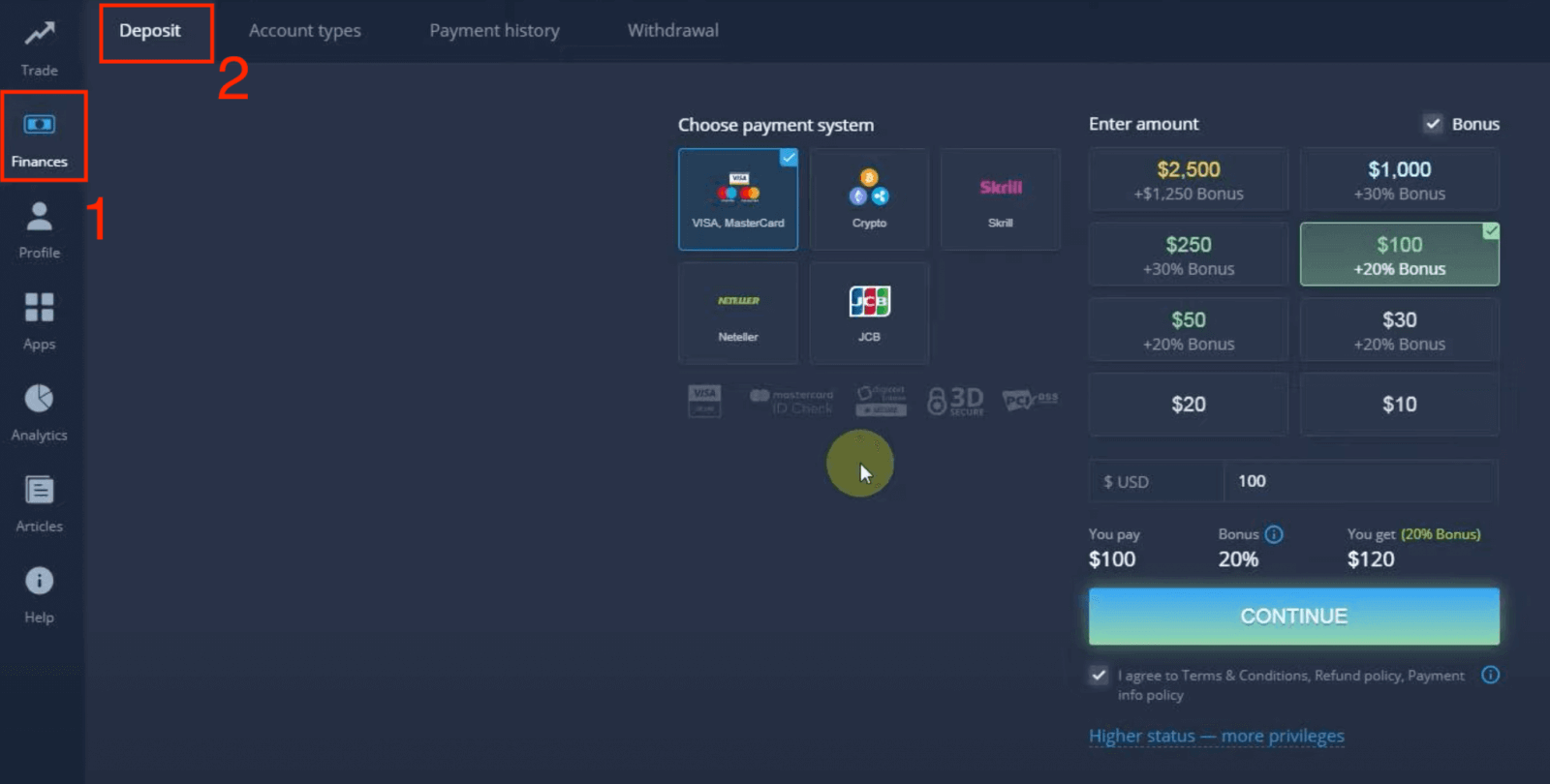 ExpertOption جمع فلپائن: کارڈز، ای بٹوے اور کرپٹو ExpertOption جمع فلپائن: کارڈز، ای بٹوے اور کرپٹو
