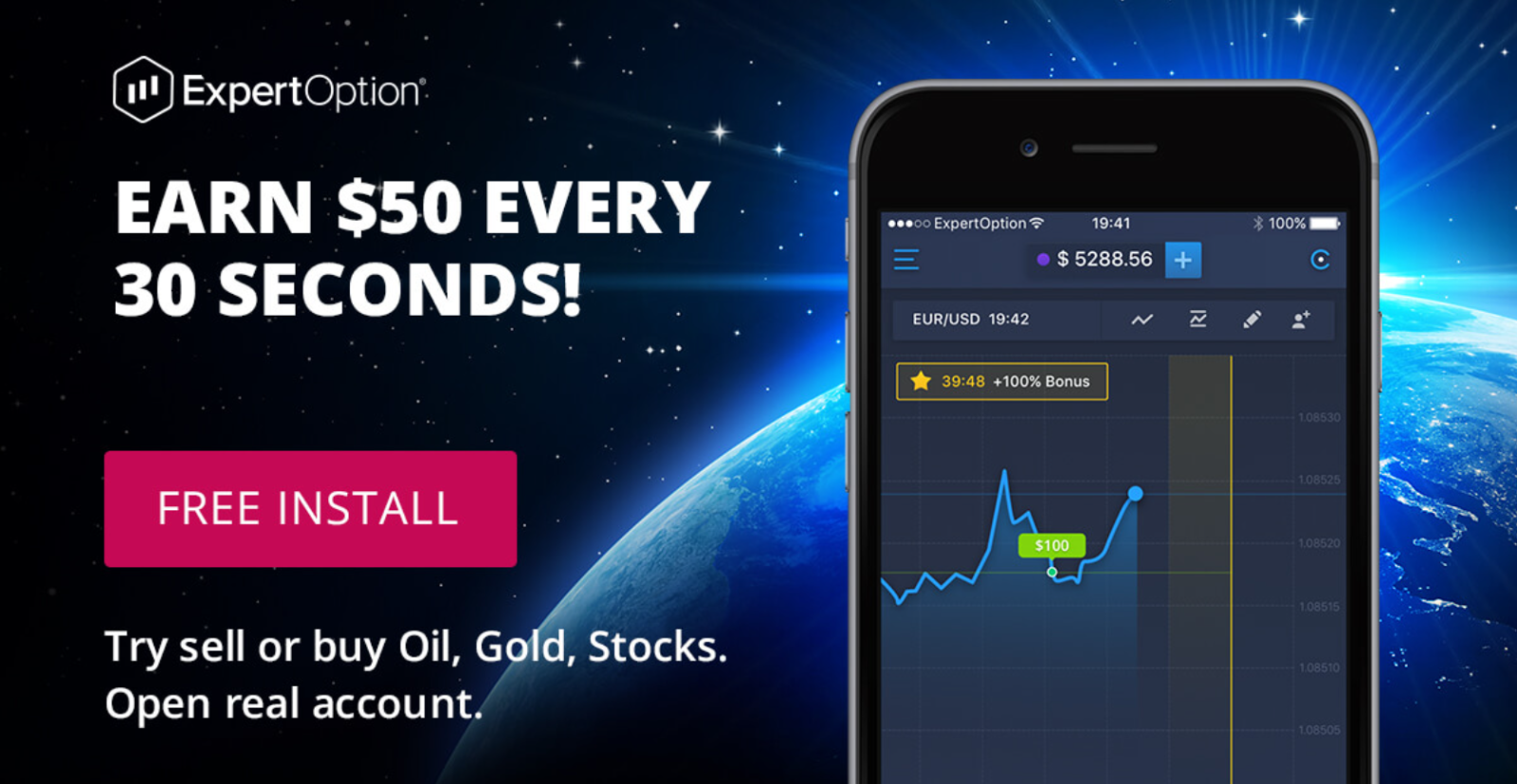 Promosi ExpertOption: Bonus Sehingga 120% pada Deposit Pertama Anda Promosi ExpertOption: Bonus Sehingga 120% pada Deposit Pertama Anda