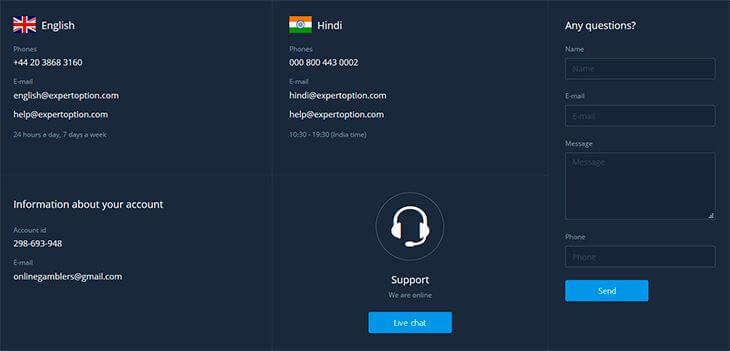ExpertOption Review: Platform Features, Account Types, Fees, Deposits & Withdrawals
