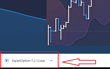 Como baixar e instalar o aplicativo ExpertOption para laptop/PC (Windows, macOS)