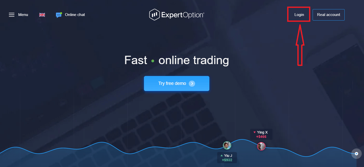 How to Login and start trading Binary Options at ExpertOption