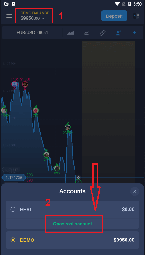 Cara Membuka Akaun di ExpertOption