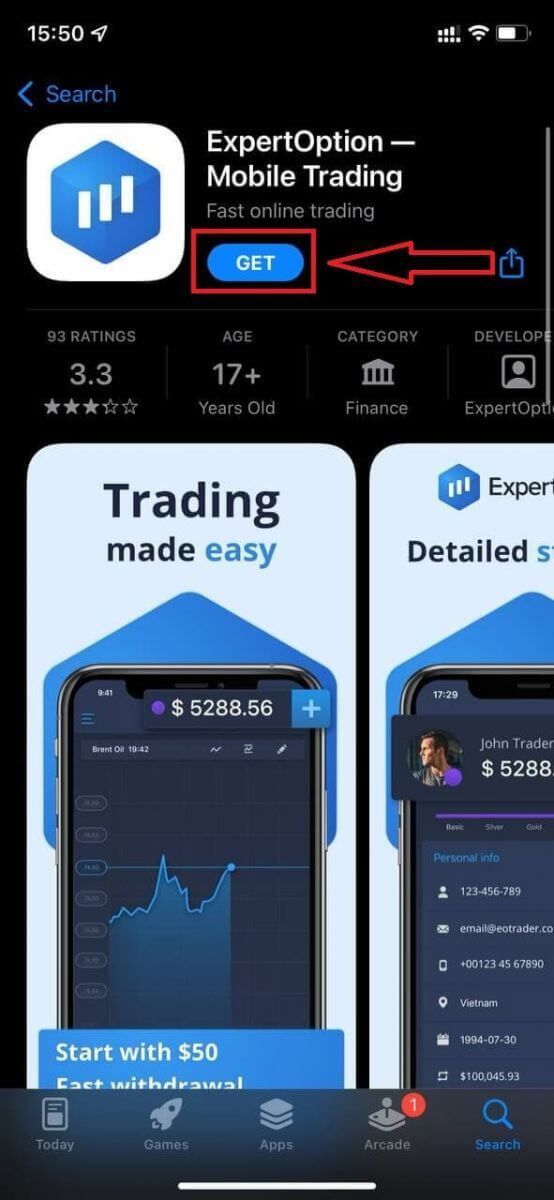 Sådan registrerer du en konto i ExpertOption Sådan registrerer du en konto i ExpertOption