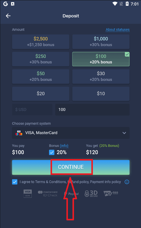 نحوه ثبت نام و ورود به حساب کاربری در ExpertOption